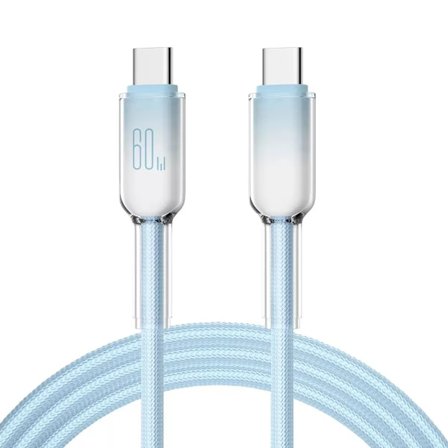 USB-C till Typ C Färgkabel För Apple iPhone 15 PD 60W Snabbladdning För Huawei Xiaomi Samsung Typ C Vävkabel Tillbehör