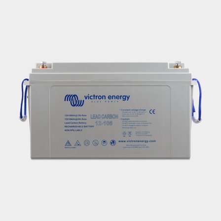 Batteria per il tempo libero / batteria di consumo Victron Lead Carbon, piombo (acido libero/aperto), 12 V, 106 Ah