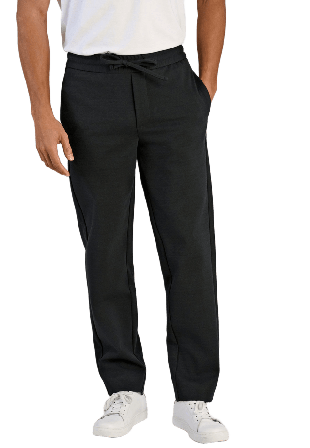 Lindbergh Superflex Relaxed Fit Pants Byxor Herr Svart M