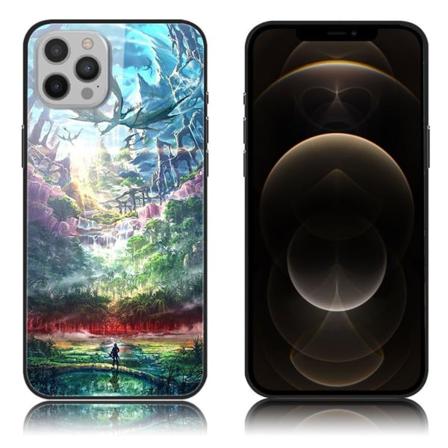 Fantasy iPhone 12 Pro Max kotelot - Lohikäärme Multicolor