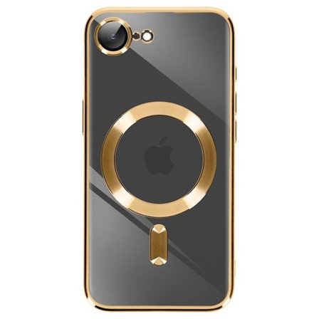 Cover - ADVARSEL - iPhone 16e - Guld Silikone - Stødbeskyttelse - Anti-gulning