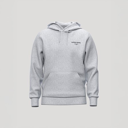 Hoodies Björn Borg Essential Hoodie Lysegrå - Bodyman.dk