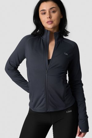 ICANIWILL - Essential Thermal Training Jacket Wmn Dusty Navy - Dames - sportkleding van ICIW