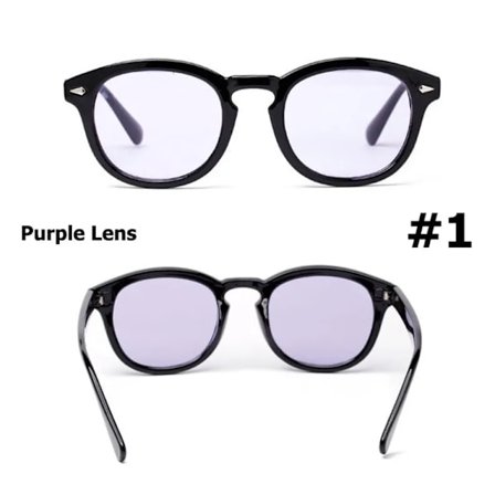 JackJad Nya Mode Johnny Depp Lemtosh Stil Runda Solglasögon Tonade Havslinser Märkesdesign Party Show Solglasögon Oculos De Sol