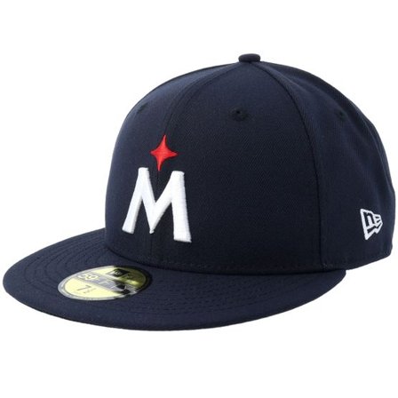 New Era - MLB Blå fitted Keps - Minnesota Twins Acperf Navy Fitted @ Hatstore