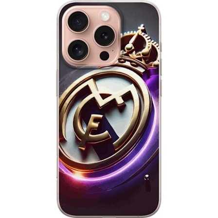 Yhteensopiva Puhelinkuori Apple iPhone 16 Pro Real Madrid CF
