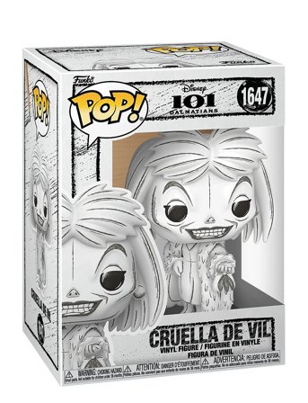 Funko | Funko Pop Vinyl Sketched - Cruella De Vil | ONE SIZE