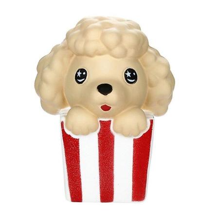 Cartoon Animal Cute Christmas Poodle Funny Barn Squishies Slow Rising Fruits Scented Squishies Stress Relief Toy 11*8 Cm
