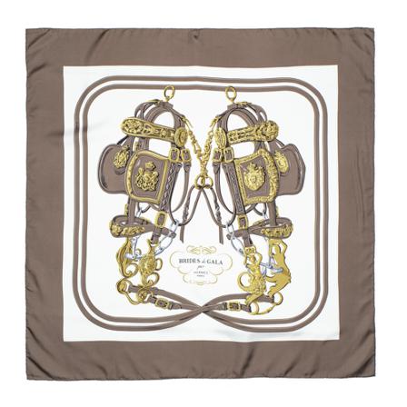 Hermès Vintage, Pre-owned Scarf Bruin, Dames, Maat:ONE Size