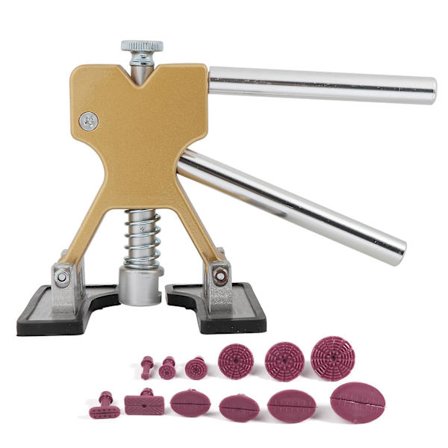 Værktøj til reparation af buler uden maling - kraftige trækfaner til hagl- og buleskader