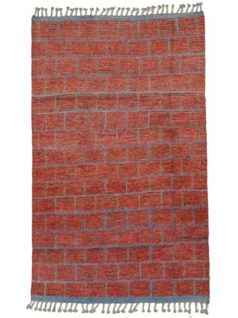 Anudada A Mano Moroccan Berber - Afghanistan 134X214 Alfombra De Lana Pequeño