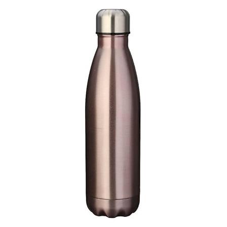 500ml dobbeltlags vakuumflaske 304 rustfrit stål termoskop cola flaske, guld