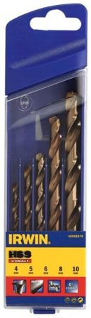 Irwin 10502570 Borrsats 5 delar, Maskintillbehör & förbrukning