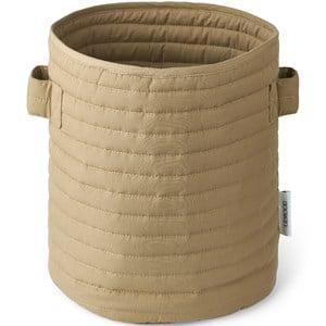 Liewood Ally Quilted Basket Oat One Size - Storage - One size - Beige