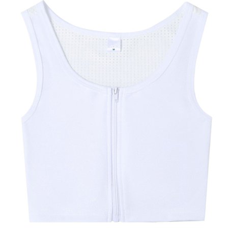 Kvindes Brystbinder Stærk Elastisk Bånd Tanktop Shapewear Åndbar Toppe Til Tomboy Trans Lesbisk