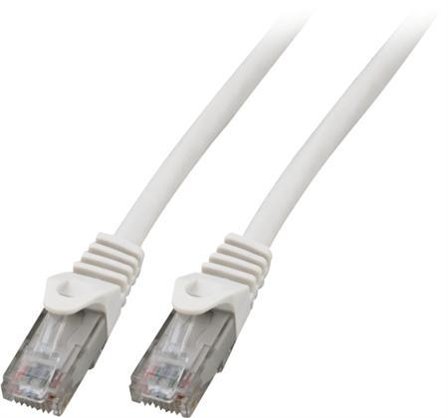EFB ELEKTRONIK RJ45 Patch cable Cat.5e U/UTP LSZH, White 3 m, AWG24/7