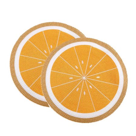 PP Vævede Runde Western Dækkeservietter Isoleringsplade Økologisk Borddækning Tallerken