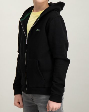 Lacoste SWEATSHIRT ZIP HOOD Zwart Hoodies Jongens - Kids Brand Store