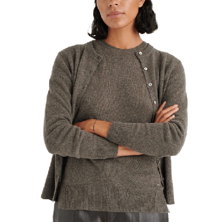 Inwear Lukka Cardigan Tröjor Dam Brun XS/S