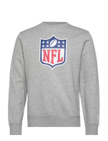 Nfl Primary Logo Graphic Crew Sweatshirt Sweat-shirt Tröja Grå Fanatics