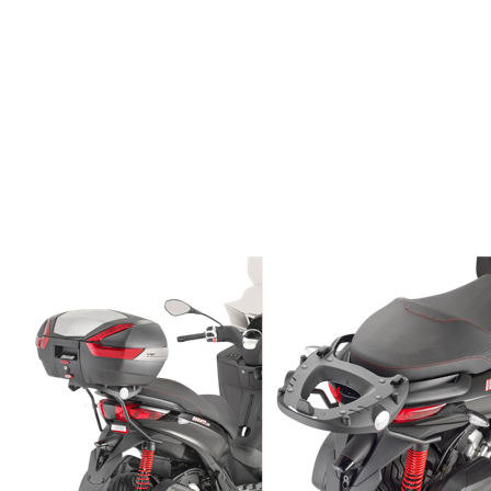 Stelaż Kufra Centralnego Givi Scooter SR Monokey - Piaggio MP3 300 ie Yourban 2011-2018