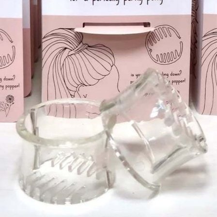 Mini Hestehaleclips - Høj Hestehaleholder for Volumen & Løft - Alsidig til Alle Hårtyper, Hestehaleværktøj