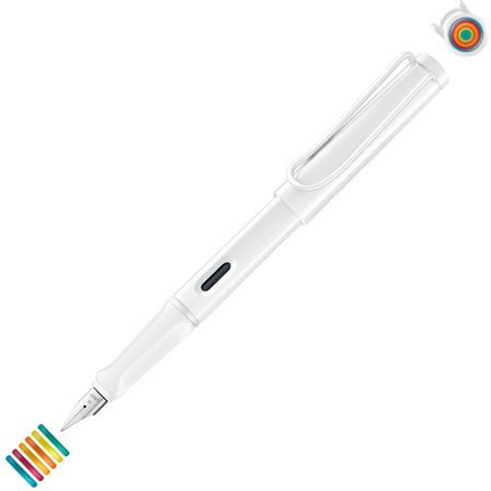 Lamy Safari All White Set Medium