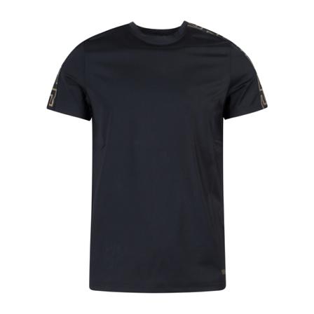 Versace, T-Shirt 10037111A02322 Czarny, Mężczyzna, Rozmiar: M
