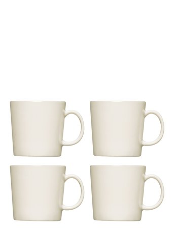 Iittala Teema Mug 0,3L White 4Pcs - White - 30 CL