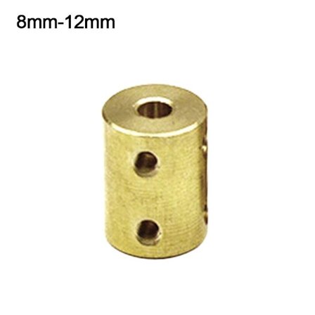 Messinkiä jäykkä liitin moottorin akselin osat 8MM-12MM