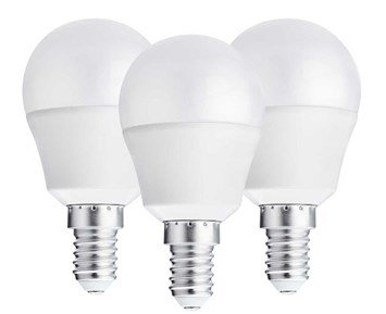 Andersson LED bulb E14 G45 3W 2700K 250LM 3-pack - 3-pack 3 W LED-lampor, E14, 250 lm