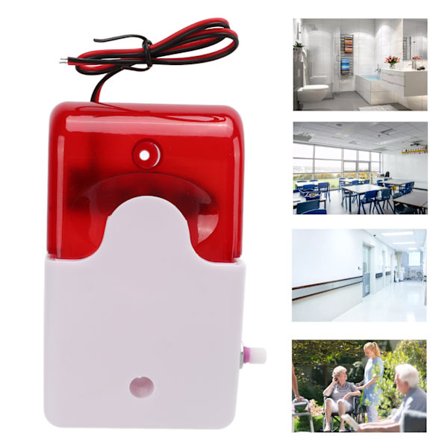 Äänimerkkivalo Hälytys Välkkyvä Korkea Desibeli Säädettävä Iskunkestävä Turvallisuusvaroitusyksikkö 24V