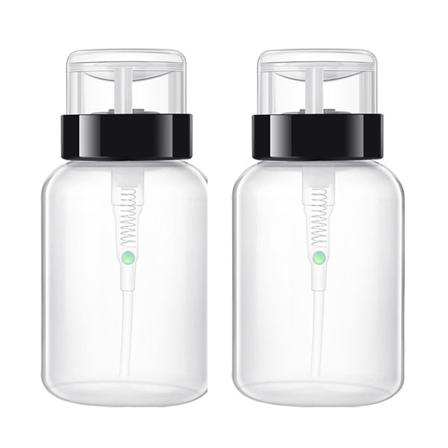 Nagelkonstverktyg, nagelborttagning. Vattendelflaska. Svart flaskmun KLB