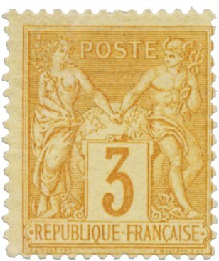 Frankrig 1878 - YT 86 - Ubrugt