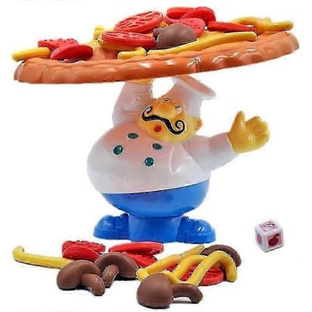 Topple Pizza -peli, pöytäpeli tasapainottava pizzalelu