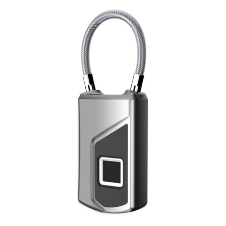 L1 älykäs sormenjälkiriippulukko USB lataus kuntosalin lokeroon Koti Autotalli Varasto Toimisto Arkistokaappi Matkakoru
