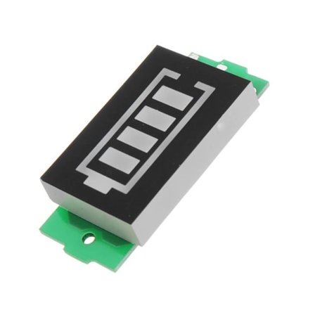 Batterikapacitetstestare Monitor Blå Display 3S Litiumbatteri 12.6V Biltillbehör