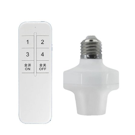 Smart Timer Switch E27 Lamphållare 4 4