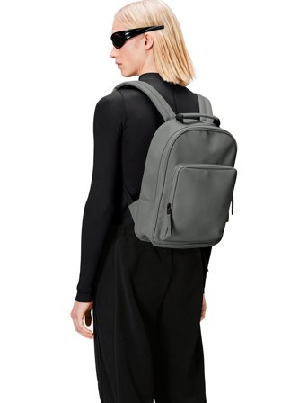 Rains Book Daypack W3 - Grey - ONE SIZE