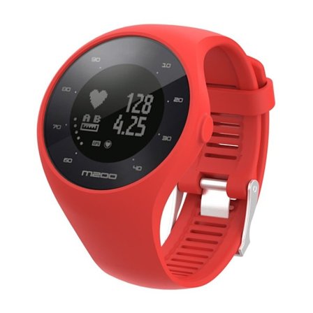 Polar M200 Enfärgat silikon klockband - Röd