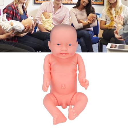 Pehmeä vauvanukke Vastasyntynyt Vauvapoika Pehmeä Anatomisesti Oikea Laaja Sovellus Hoitotyön Opetusnukke Vauva