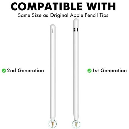 Vaihtokärjet 1,05 mm Apple Kynä 1 & 2:een - 4-pack - 4 kpl