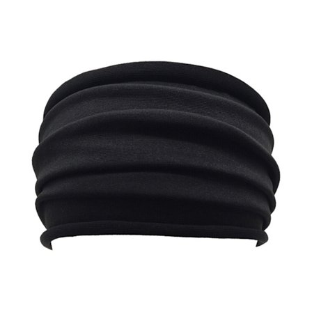 Blød elastisk hovedbeklædning til kvinder, strækbar løbebånd, bredt hårbånd Y
