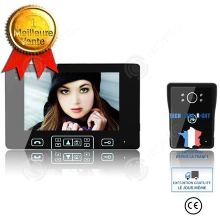 Trådlös Video Intercom - INN - 7 Tum - Nattvision - Sabotage Alarm - Optimal Bildkvalitet