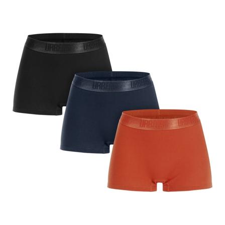 Urberg Isane 3-pack Bamboo Boxers Women's Women undergarment Multi-colored XL