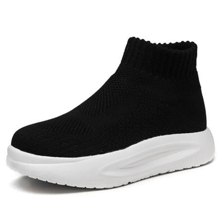 Sneakers Med Rund Tå För Barn Mellansneakers
