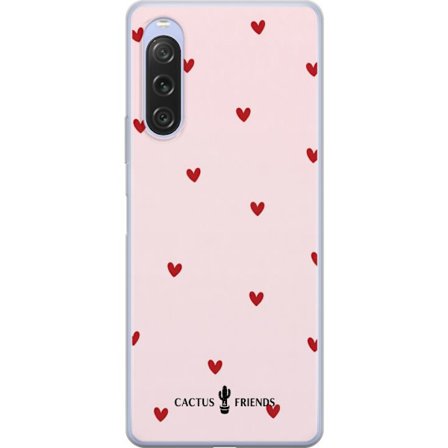 Yhteensopiva Puhelinkuori Sony Sony Xperia 10 V Cactus and Friends – HeartSprinkle