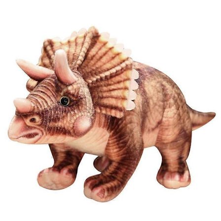 32cm Triceratops docka barn present söt dinosaurie docka plyschleksak[D]