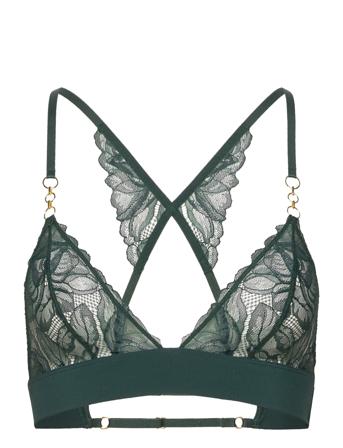 Etreinte - Triangle Bra Lingerie Bras & Tops Wired Bras Grønn Etam*Betinget Tilbud