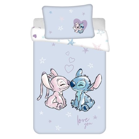Disney Lilo ja Stitch Lila Lasten Sängynpeite Set 100×135 cm, 40×60 cm